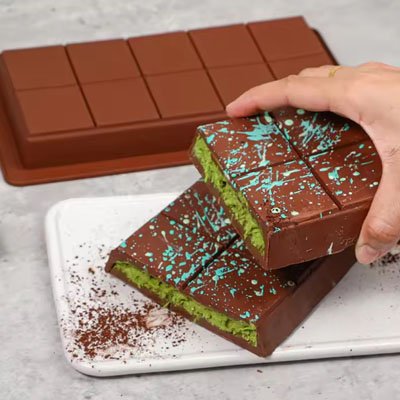 Moule silicone antiadhésif pour chocolat fait maison