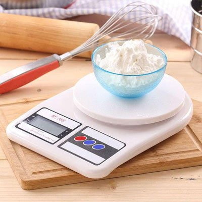 Balance Cuisine numérique pesant bol farine