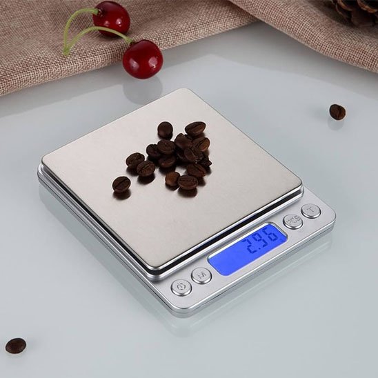 Balance cuisine numérique précision pesant grains café écran LCD rétroéclairé