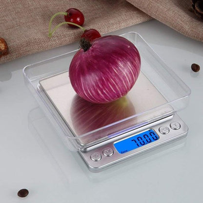 Balance cuisine numérique précision pesant oignon rouge