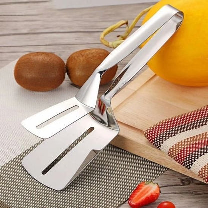 Spatule acier inoxydable avec pince
